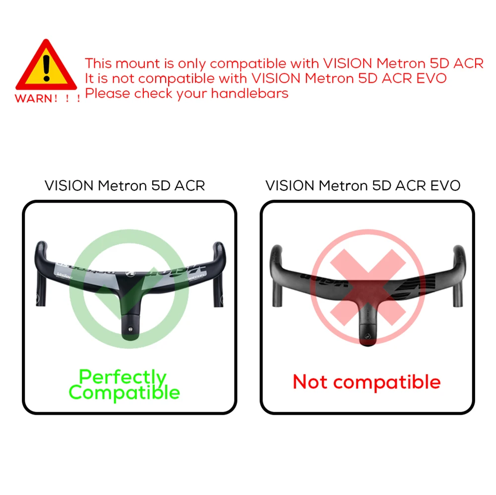 アクセサリー framesandgear vision 5d acr Framesandgear Vision Metron 5D ACR Mount - Garmin / Small