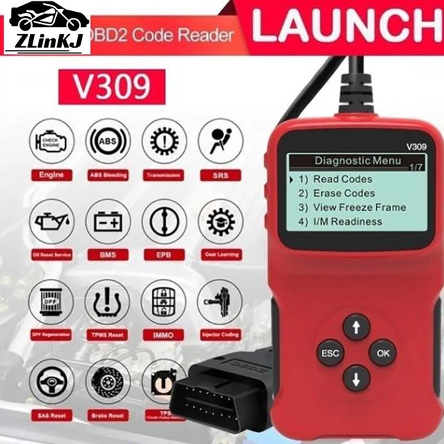 Multi-Language V309 Code Reader Read/Clear Fault Code I/M DTC OBD2 OBDII /  EOBD USB OBD 2 OBD2 Car Diagnostic Scanner Auto Tool - AliExpress