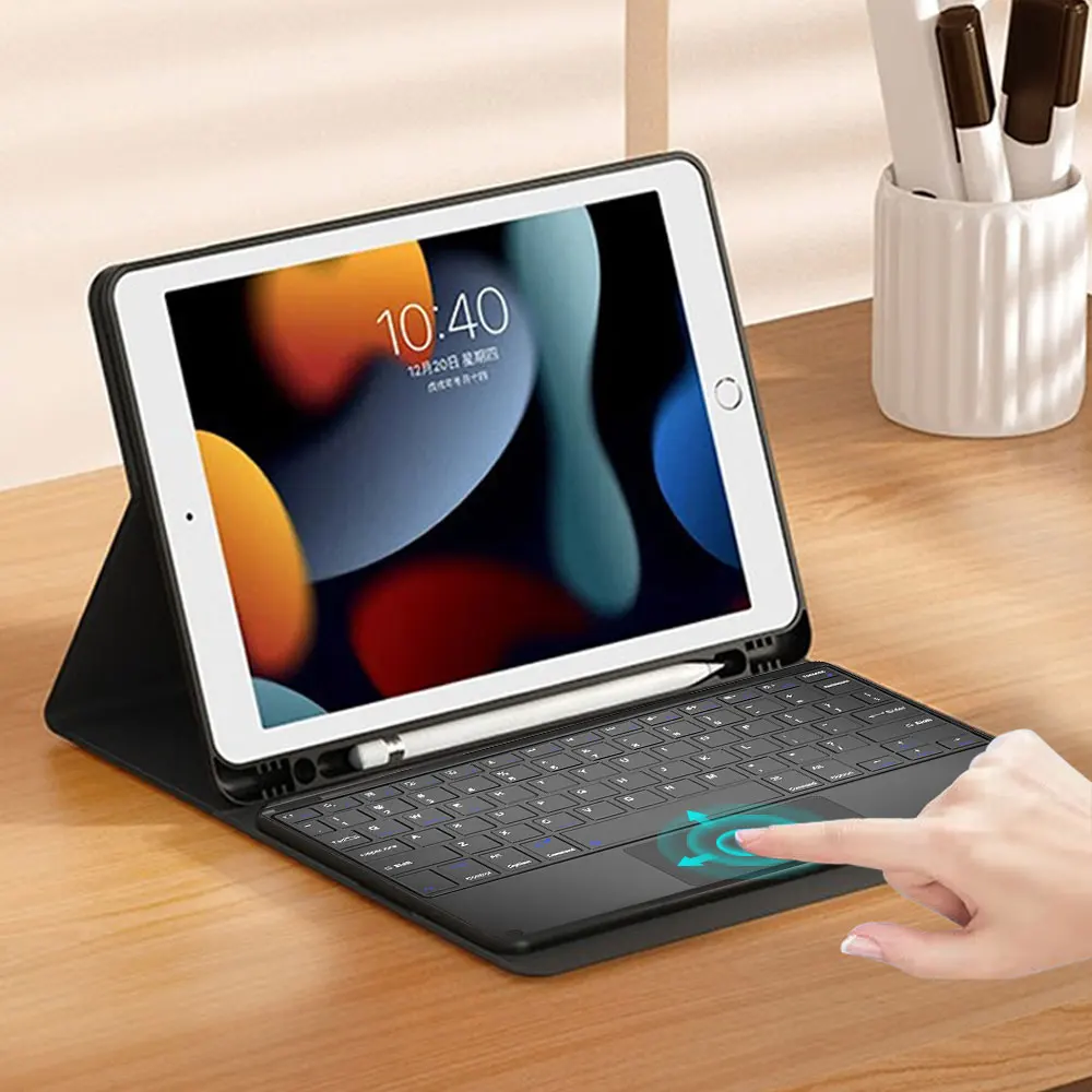 Magic Keyboard Case For iPad Pro 12 9 11 iPad 10th 10.9 9th 10.2 Generation Air 5 10.9 Mini 6 2022 Full Cover With Keyboard Case, ,   - AliExpress