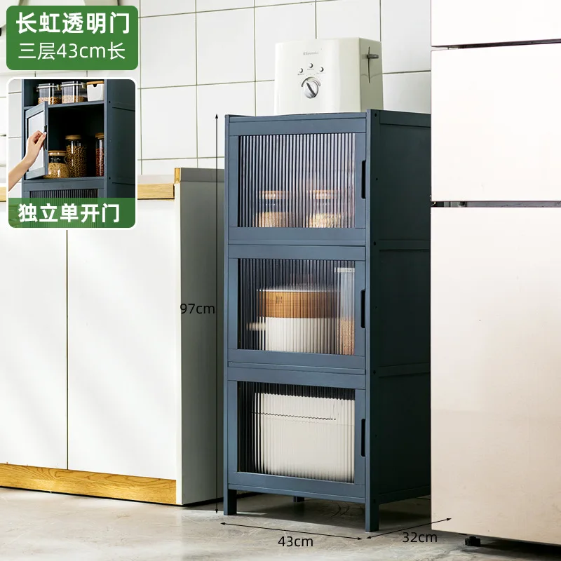 Vitrina Organizadores Closet Organizer Vitrine Kitchen Cabinets Storage Sideboard Shelf Librero Organizador Muebles De Cocina