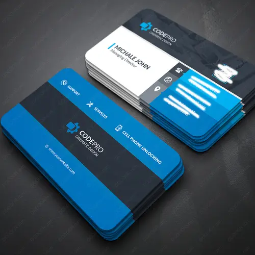 100PCS Custom Logo Color Double-Sided Small Business Card Thank You Card Gift Card 300gmg Paper 9x5.4cm - Image 5