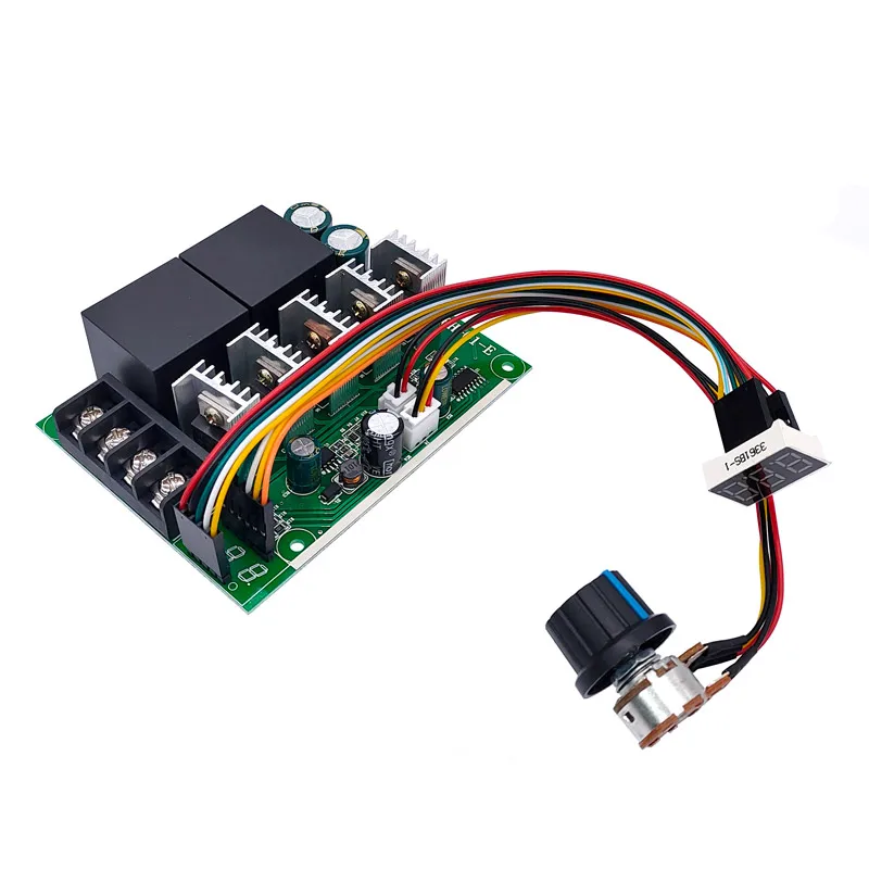 PWM speed controller DC motor Digital display 0 ~ 100% einstellbar stick modul Eingang MAX60A 12V 24V