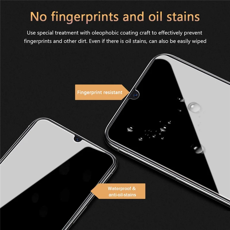 Tempered Glass Screen Protector 3-Pack, Anti-Shatter 10H Display Shield