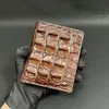 New Fashion Business Men's Alligator Wallets Crocodile Genuine Leather Short Organizer Wallet Boy Brand Luxury Card Holder Purse 4