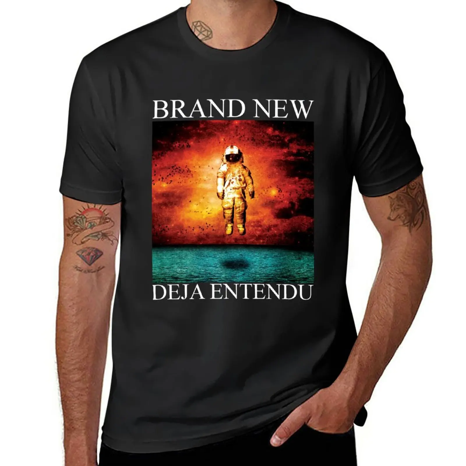 

New Brand New The Boy Who Blocked His Own Shot Deja Entendu T-Shirt man clothes Tee shirt plain t-shirt tees tshirts for men