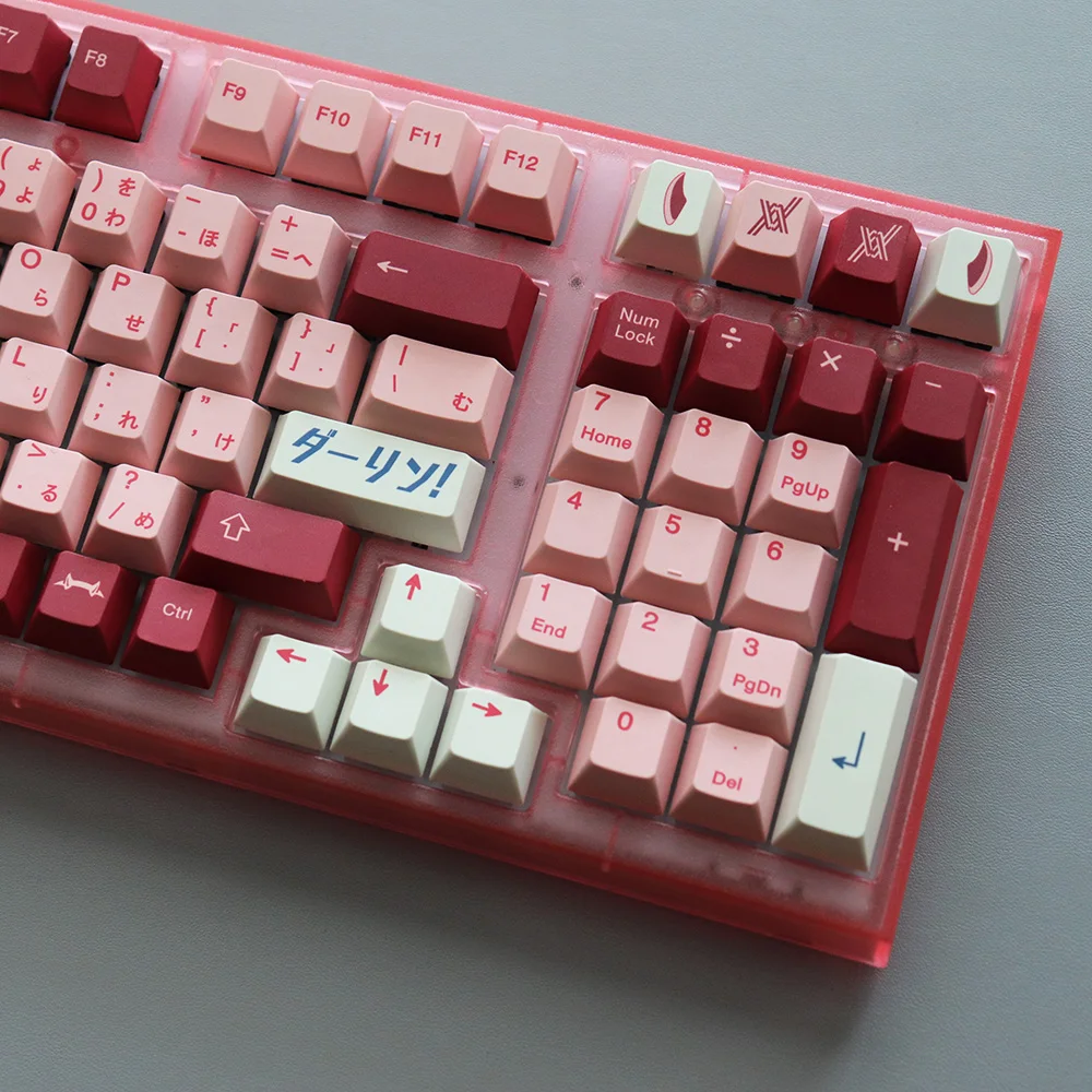 eva striker bingsu pbt keycap cherry perfil