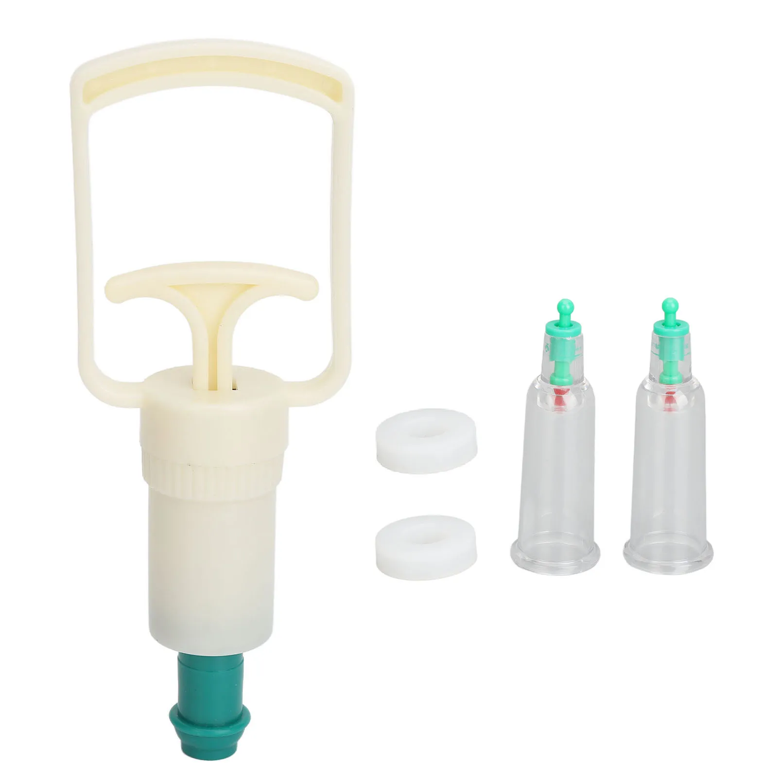 

Cupping Therapy Pump Set Acupoint Improve Immunity Chinese Cupping Pump Suction Kit Detoxification Massaging Relaxing for Neck