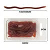 BURLE Lifelike Fishy Smell Red Soft Lures Simulation Earthworm Red Worms Artificial Fishing Lures 3