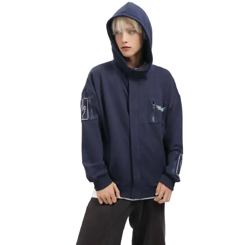 DAZCOS JJK Satoru Hoodie Polyester-blend Stylish Design Satoru