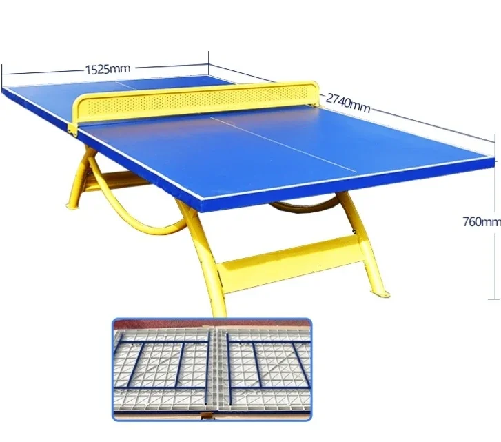 Manufacture Direct Deal 15mm Table Tennis Table Outdoor Waterproof Ping-pong
