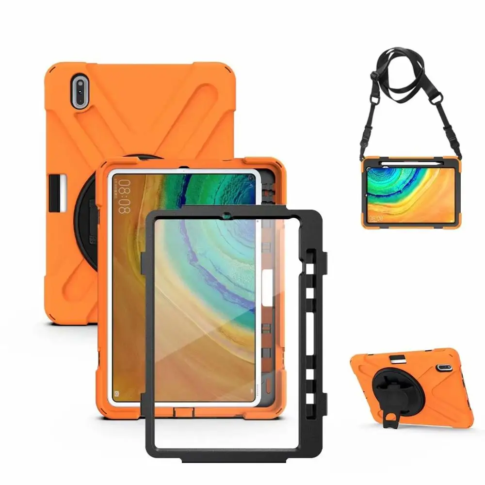Чехол для планшета Huawei Matepad Pro 360 безопасный детей вращающийся на 10 8 градусов