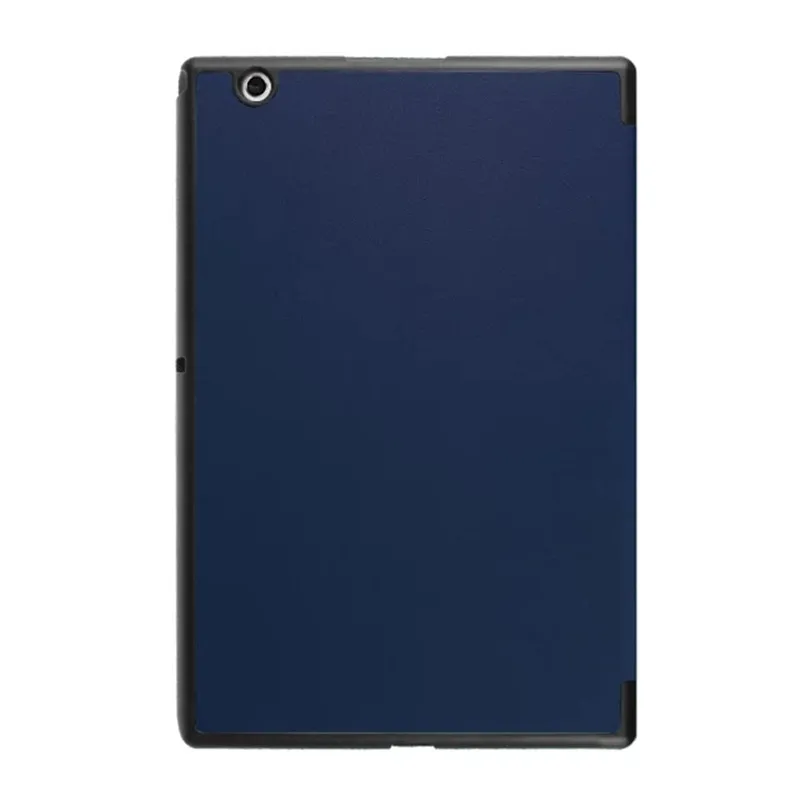 Case For Sony Xperia Z3 Tablet Case PU Leather Fold Flip Tablet Cover Funda For Sony Xperia Z3 Z4 Protective Case blue/black tablet back stickers