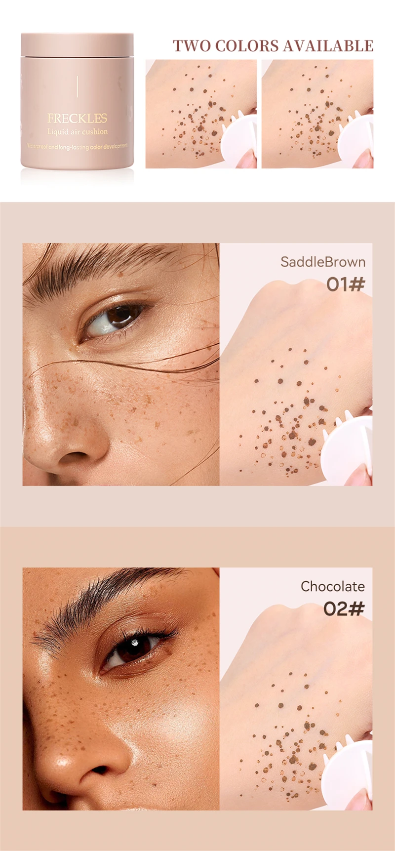 Derol Freckles Liquid Air Cushion