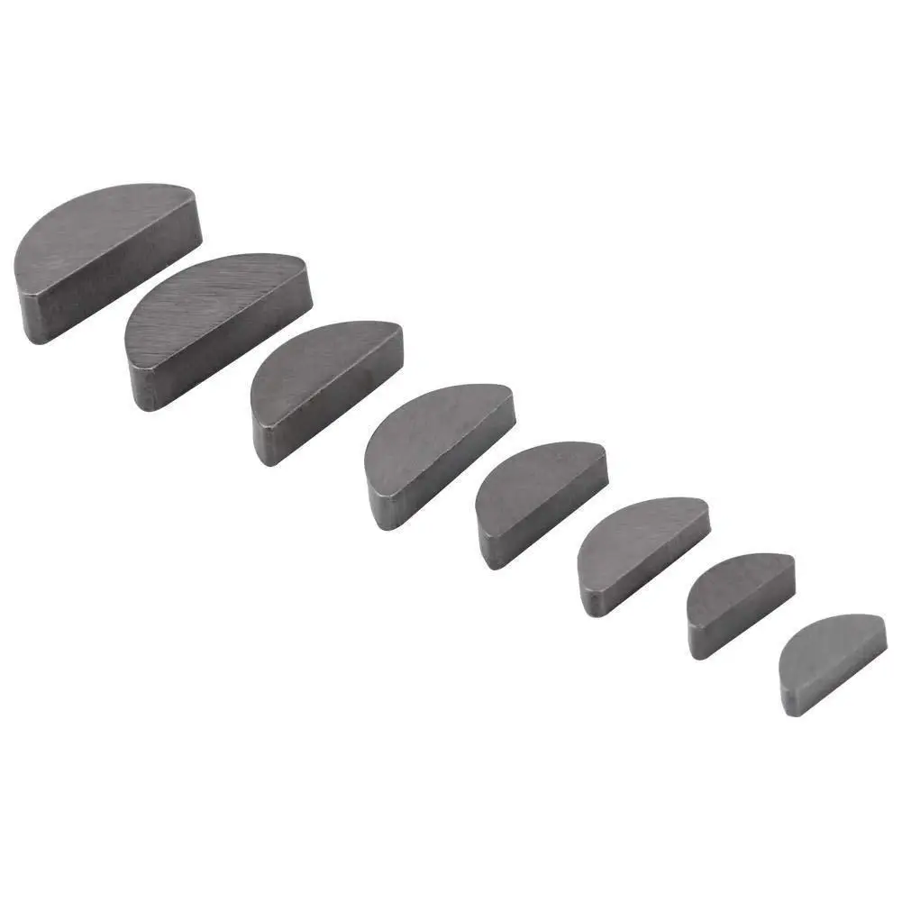 80개 우드러프 키 모음 키트 플라이휠 풀리 크랭크 8개 크기 절묘한 공예