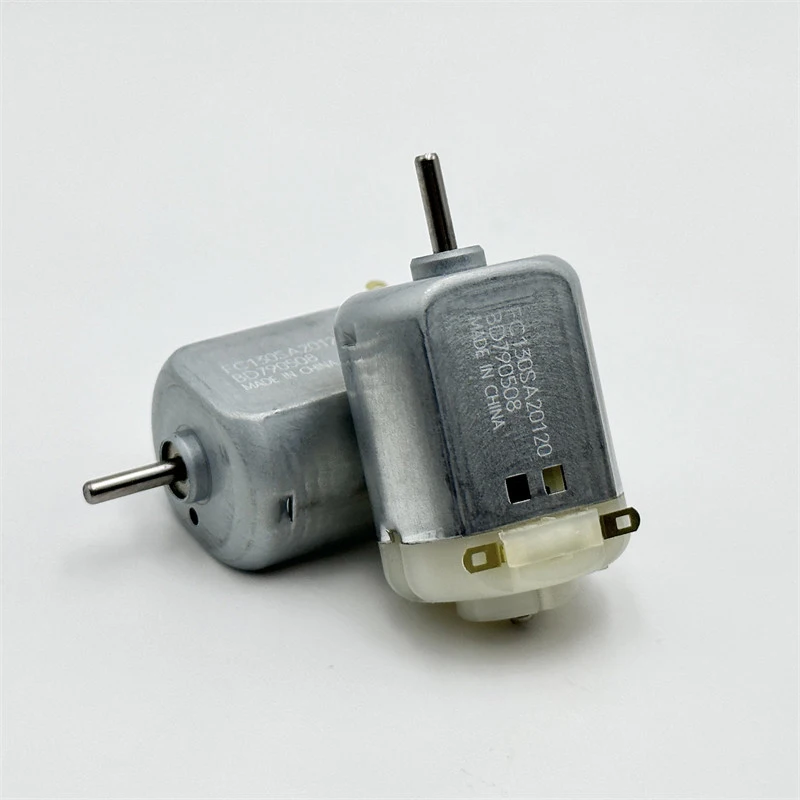 JYUDAUFU 10x 130 Doppelwellen-Mikromotoren - 3V, 11000 U/min - Ideal Für Arduino, RC-Autos & DIY-Projekte