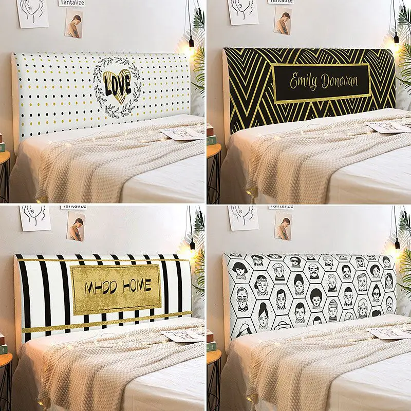 All-inclusive Headboard Cover Dustproof Bedspread Dust Cover Bed Head Protective Elastic Bed Head Back Protection