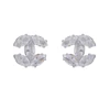 Mchic Wholesale Cubic Zirconia Chic Shiny Fashion Flower Stud Earrings for Women Allergy Prevention Exqusite Jewelry 5
