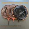 Handmade Bamboo Carbon Metal Insert Fiing Net Head Qui Dry Fierman's Skimmer Net Pole Head Outdoor Cam Travel Gear 2