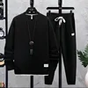 Men's Tracksuit 2 Piece Waffle Hoodie Sweatsuits Sets Athletic Jogging Suits Spring Autumn Casual Sports Suit Fashion Tracksuit 5
