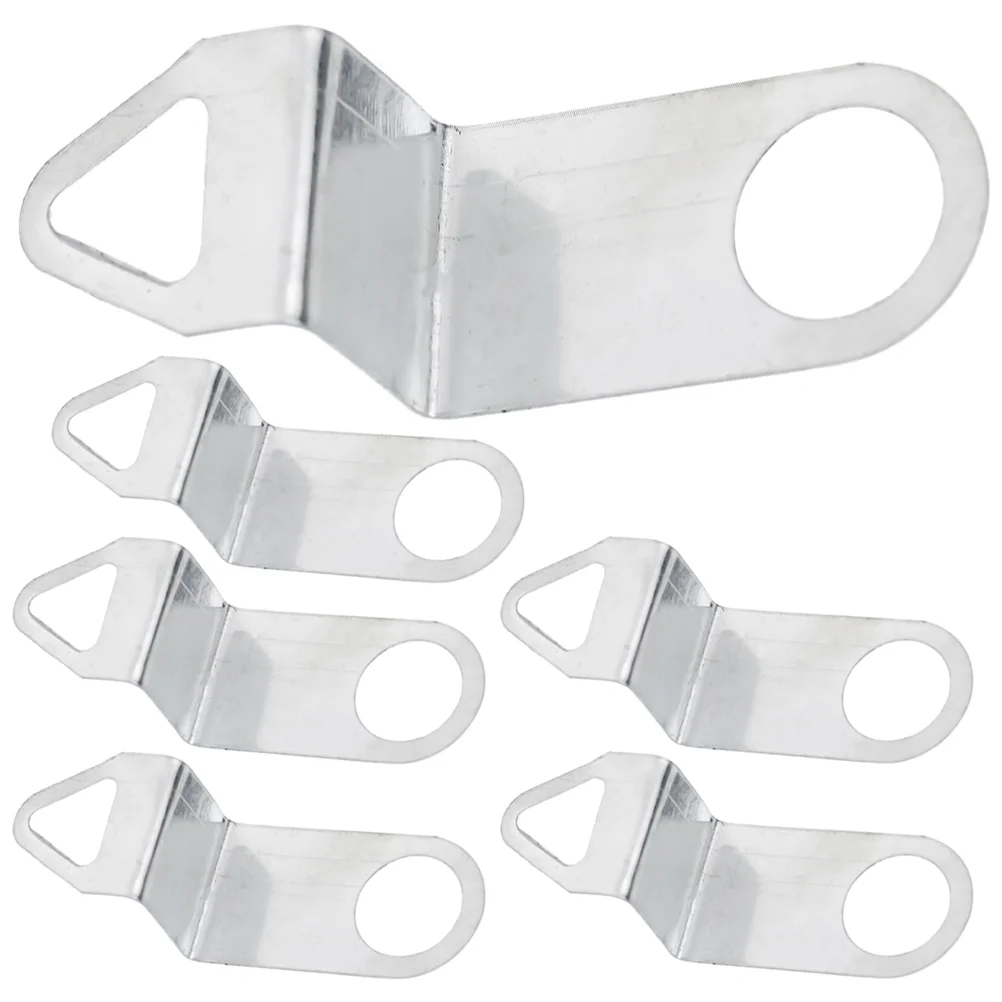 

6 Pcs Replacement Wall Clock Hooks Hook Wall Clock Hookss Repair Parts Kit for Wall Hooks Only Decorate