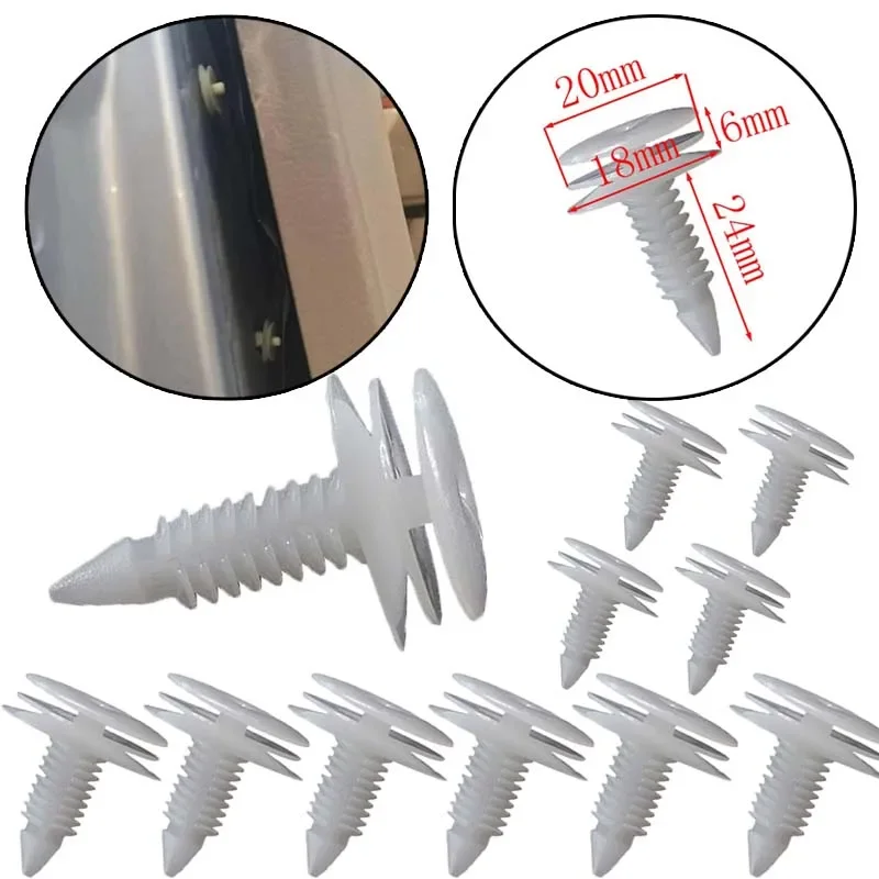 

Front Door Trim Panel Retainer Car Fasteners Clips 10153057 For Chevrolet Express 2500 1996-2018