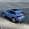 1:24 RAV4 SUV Alloy Model Car Toy Diecasts Metal Casting Pull Back Sound and Light Car Toys For Children Vehicle 2