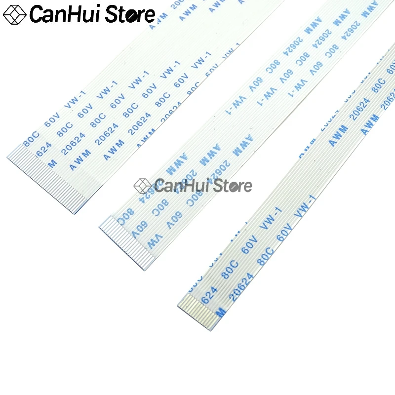 Flexible Flat Cable 10Pc 0.5MM FPC FFC A/B Type 50/100/150/200/250/300mm 4P 5/6/7/8/10/14/16/18/20/22/26/28/30/32/34/40/50/60PIN