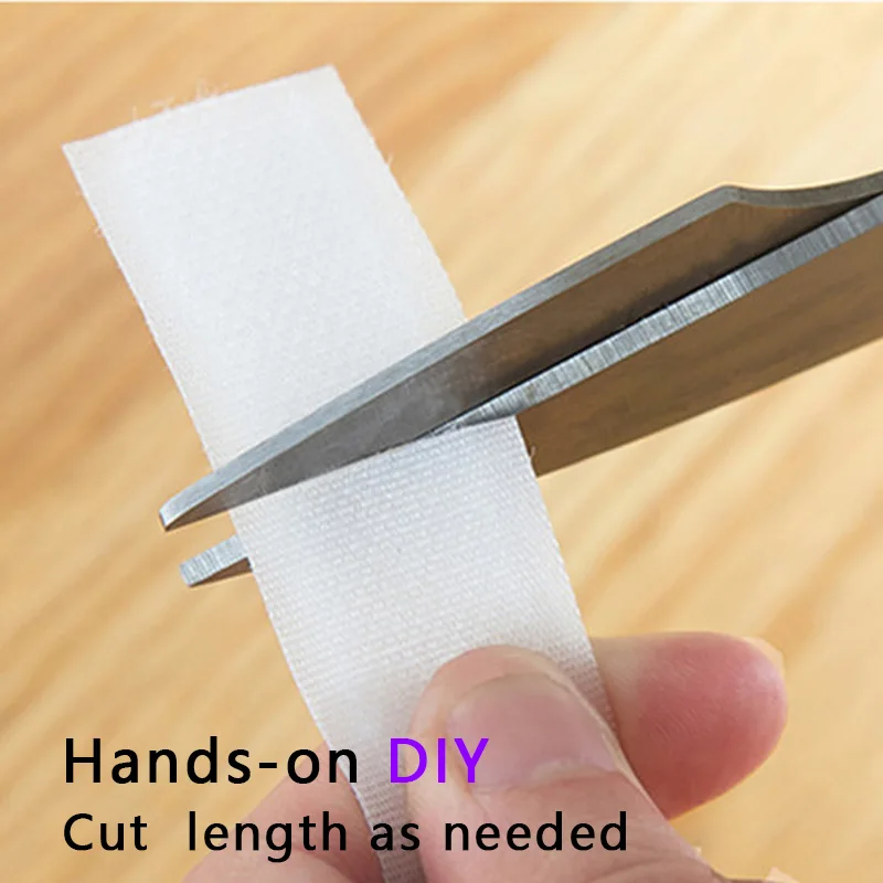 Description Picture 4 of itemStrong Self-Adhesive Hook and Loop Fastener Tape Nylon Sticker Velcro Adhesive with Glue for DIY 20/25/30/50mm