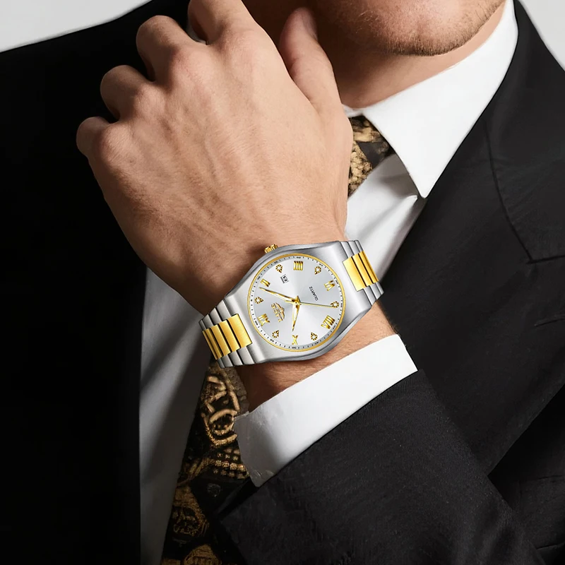 LIGE Men Watch Fashion Top Brand Luxury Luminous Watches For Men Casual Business Sports Waterproof Quartz Chronograph Clock Male