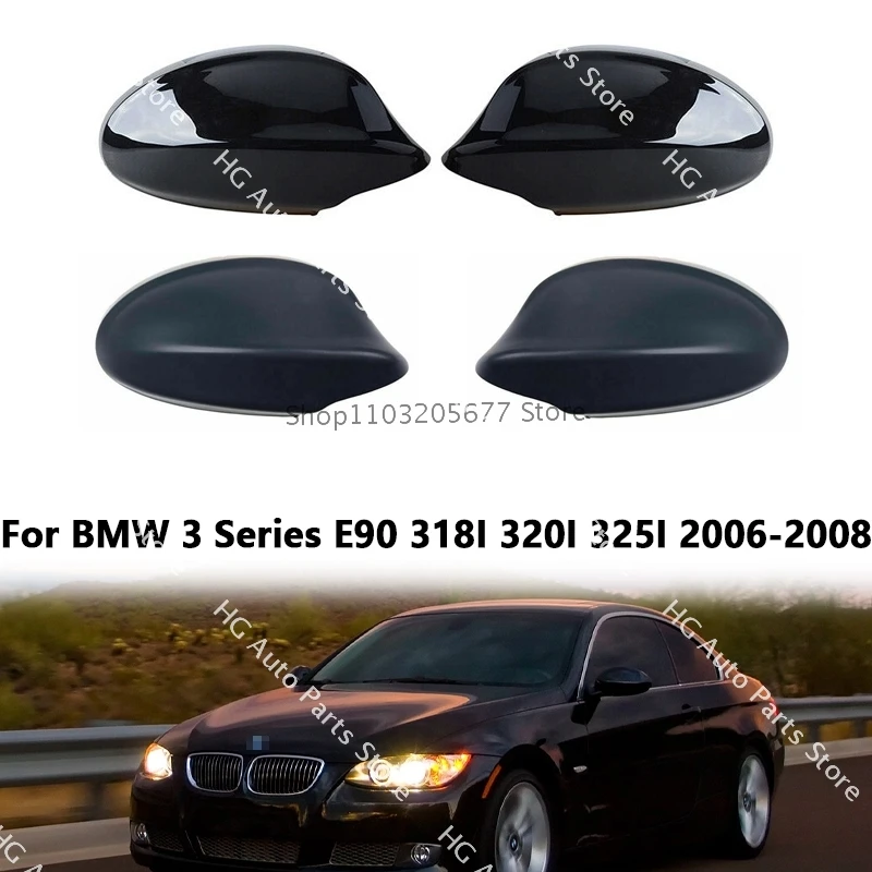 

Для BMW 3 серии E90 318I 320I 325I 2006-2008 Автомобильное зеркало заднего вида сменный праймер черный