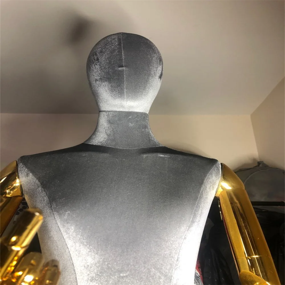 Adjustable Sewing Full Female Mannequins, Cloth Body Stand, Dress for Model Display, Jewelry, Flexible Women Can, C840, 3Style
