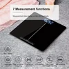 1PC Digital Bathroom Scale, Highly Accurate Body Weight Scale With Lighted LED Display, Round Corner Design Weight Scale 3