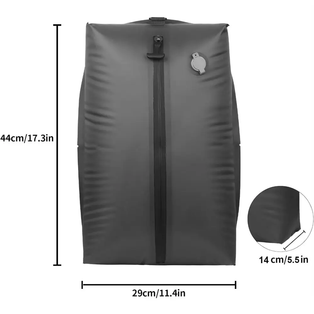 Reusable Vacuum Bags for Travel Dustproof Space Saver Vacuum Compression Bag Waterproof Luggage Vacuum Storage Bag Backpack