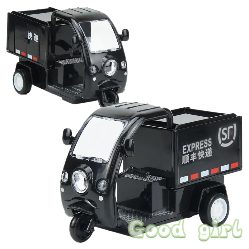 

Миниатюрный миниатюрный Милый небольшой тянущийся автомобиль для кукольного дома экспресс-доставка тележка мебель аксессуары домашний декор подарки игрушка орнамент