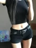 Black pants (with belt)