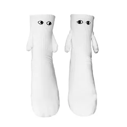 Playful Cartoon Couple Socks - Novelty Holiday Party Gift - EU 35 - 42 (3)