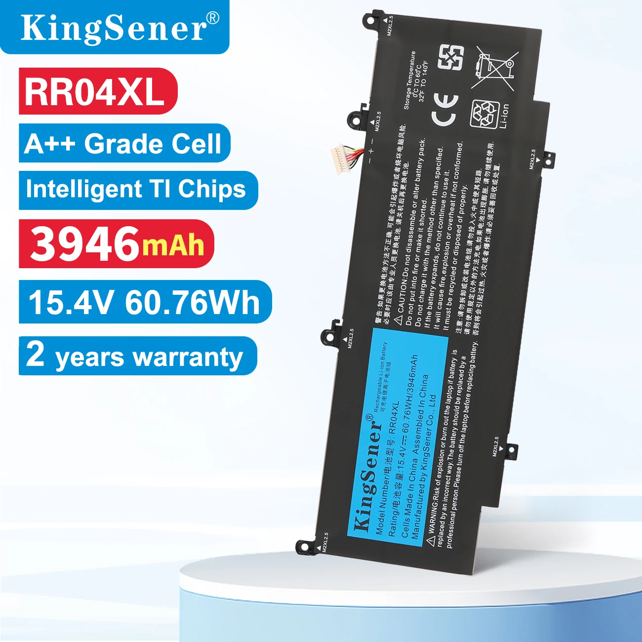 Kingsener Rr04xl L60373005 Laptop Bateria para hp Spectre X360 13-aw0900 13-aw0090ca 13-aw0003dx 13-aw0001la 13-aw0001lm 60.76wh