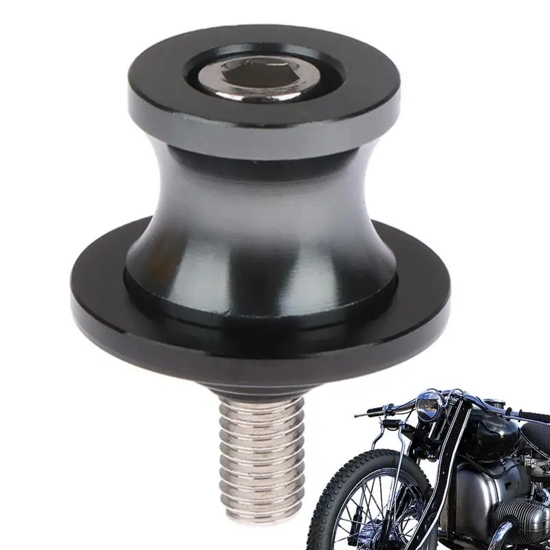 

Motorcycle Swing Arm Sliders Aluminum Alloy Swing Arm Slider Stand Screws Swingarm Spools For Lifting Pin Screw Rear Sliders