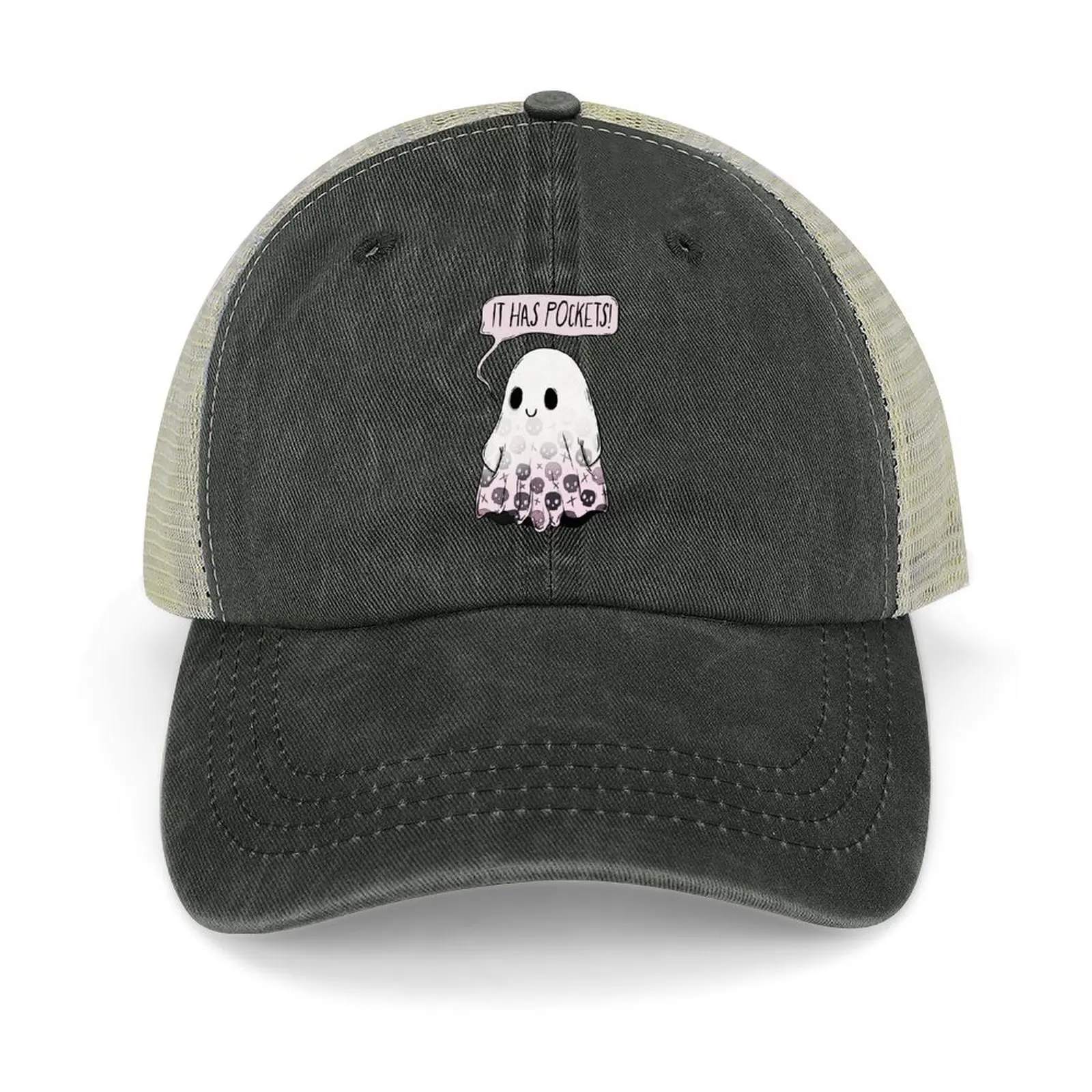 

It has pockets! Spooky cute hhost Cowboy Hat party Hat tea Hat Luxury Cap Mens Hats Women's