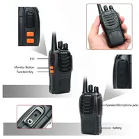 4pcs/Pack Walkie Talkie Baofeng BF-888s Long-distance Two-way Radios UFH 400-470MHZ Transceiver USB for Hunting 2
