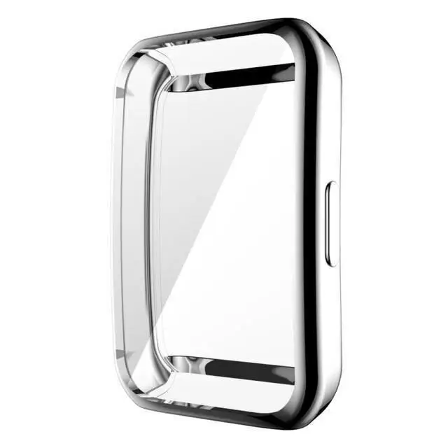 Premium Soft Silicone Strap with Screen Protector Case