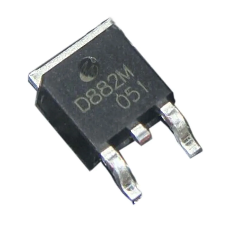 

10pcs/lot 2SD882 D882 D882M TO-252 In Stock
