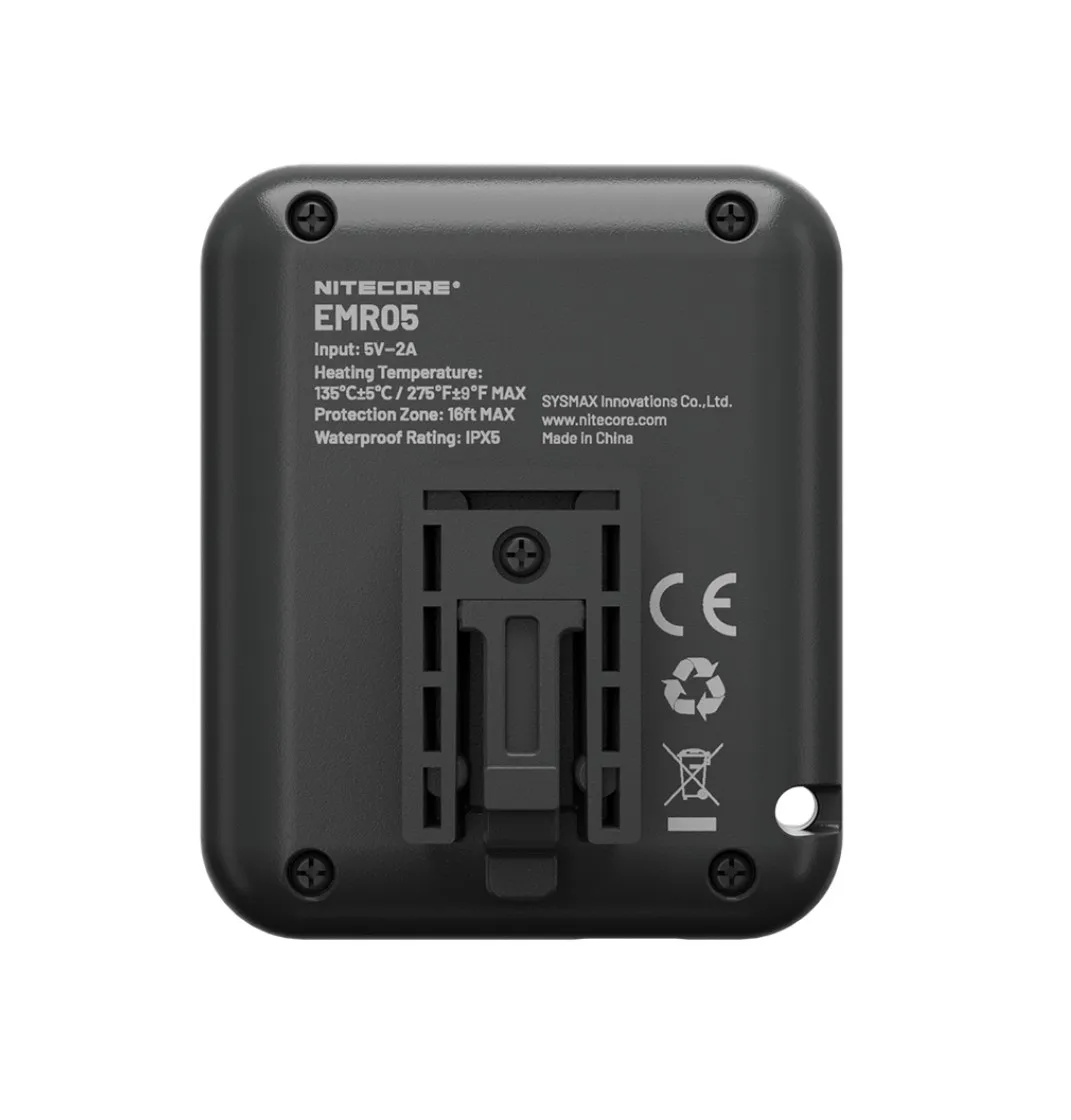 NITECORE EMR05 휴대용 미니 다목적 리펠러 USB-C 충전 여름용 홈 수면 캠핑 하이킹 트레킹 워킹 더 도그