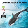 Remote Control Shark Pool Toys for Kids Age 8-12,2.4Ghz Waterproof RC Boat,Toy Shark with Light for 60 Mins Play,Toy Accessories 3