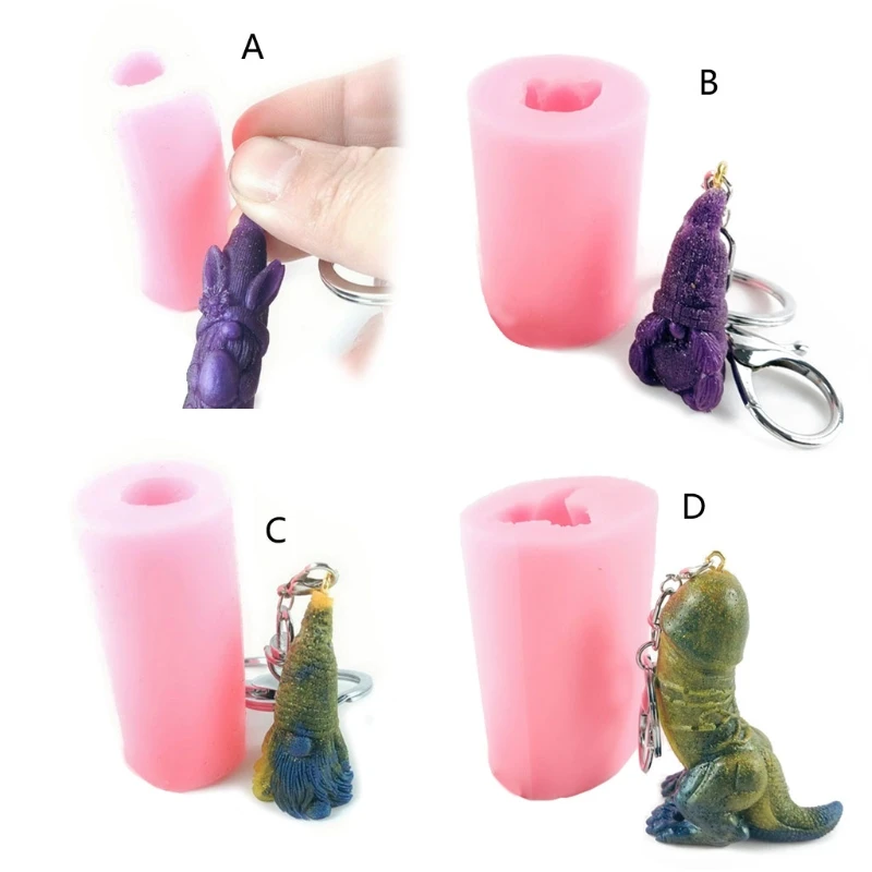 

DIY UV Epoxy Resin Silicone Gnome Mold for Handmade Making Tool Living Room Craft Transparent Supplies