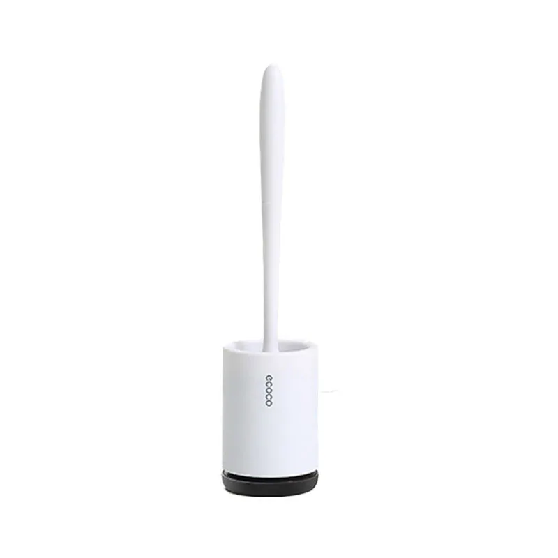 Toilet brush No dead corner Wall-mounted Household bathroom Punch-free Toilet brush long handle Wall-mounted cleaning set toilet brush set