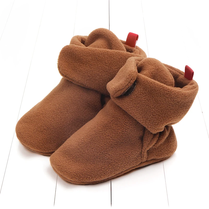 Baby Soft Cotton Little Boots Anti-slip Sole Warm Toddler Autumn and Winter Toddler Shoes Baby Fashion D0951 baby shoes baby boots