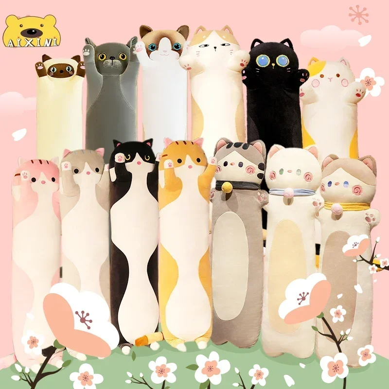 Kawaii-Cat-long-Pillow-Plush-Soft-Long-Cat-Plushies-Boyfriend-Plush