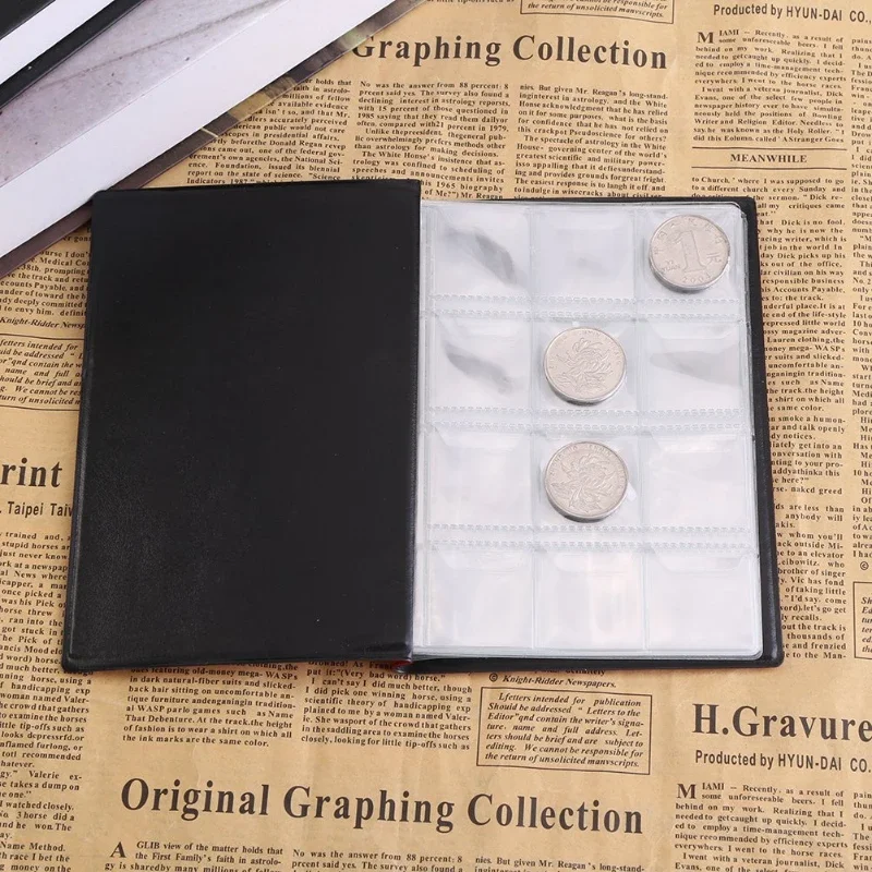 For Coin Collectors Collectors Organisers for Coin Collecting Home Decor Albums 120 Pocket Albums Album Holders Album Books coins collection album coin collection album