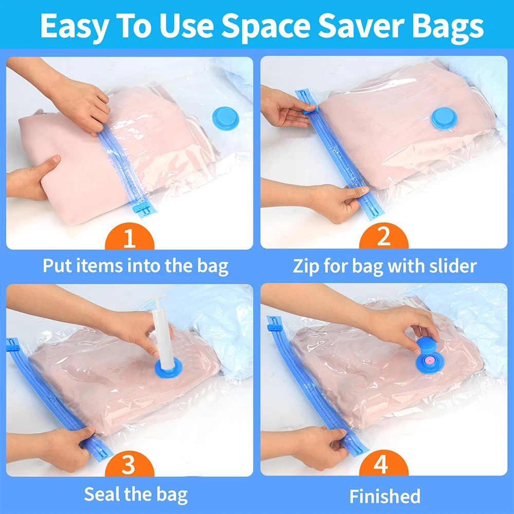 Ziploc Space Saver Bags Space Bag Vacuum Storage Bags Clothing